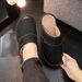 Extra-large Slippers For Winter With Footbed Non-slip Sole Comfortable Fuzzy Soft Men's Warm Fleece Cozy Slides_vogvips.com