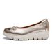 Women's Wedge Slip-On Single Shoes plus Size Platform Loafers Spring Fashion with Bows_vogvips.com