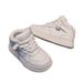 Children's Sports Shoes 2026 Fall/Winter New Model Girls' White Sneakers, Older Kids' Running Shoes, Boys' Fleece-Lined_vogvips.com