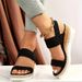 2026 Summer New Open‑Toe Wedge Sandals For Women, European‑American Style Large‑Size Thick‑Soled Shoes With Hemp‑Rope Sole_vogvips.com