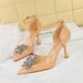 8323-K53 Fashionable Butterfly Diamond With Thin Heels, Shallow Mouth, One Piece Strap, Banquet High Heels Sandals For_vogvips.com