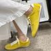 Women's Sports Suede New Retro Training Flat Shoes Casual Shoes Classic And Versatile_vogvips.com