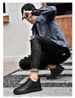 thick-soled High-top Shoes Men's Retro Casual Invisible Inner Height-increasing Men's Shoes Men's Medium-top Board Shoes_vogvips.com