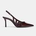 2025 New Women's Shallow-Toe Sandals With Patent Leather Effect, Pointed Toe High-Heel Mules, European American Style,_vogvips.com