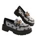 Women's Shoes New Large Size Height Enhancing Women's Shoes Versatile Platform Small Leather Shoes_vogvips.com
