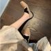 Upgraded Version~Pig-nose Leather Cross-strap Chunky Heel Mary Jane Ballet Shoes For Women_vogvips.com