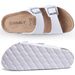 Asgard Summer New Leather Sandals Outdoor Fashion Double Buckle Beach Shoes Comfort Cork Footbed Clogs Slipper With Arch_vogvips.com