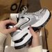 Trendy Dad Sneakers For Women 2024 Summer New Thick-Soled Mesh Lightweight Soft-Soled Versatile Sports Casual Shoes Ins_vogvips.com