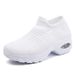 Hot Plus Size Women's Air Cushion Fly Woven Casual Shoe Covers, Fashionable Rocking Shoes, Quanzhou Sports Shoes_vogvips.com