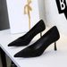 9537 European American Style Pointed Toe High-heeled Women, Leopard Print, Sexy Stiletto Heels, Suitable For Parties,_vogvips.com