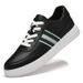Lace-up Single Shoes Round Head Cowhide Men's Shoes Breathable Casual Board Shoes Men's Students Little White Shoes Men's Shoes_vogvips.com