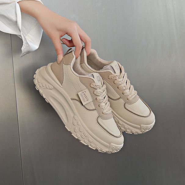 Little White Shoes Children Girls Students Leisure Sports Versatile Board Shoes Street Shooting_vogvips.com