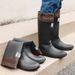 German Waterproof Non-Slip Fishing Delivery Rider Special Water Rubber Shoes Rain Boots Men's Overshoes_vogvips.com