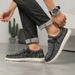 Summer Autumn New Casual Business Four Seasons Fashion Trendy Thick Sole Canvas Men's Shoes_vogvips.com