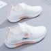 New Spring/Summer Women's Sports Fashion Versatile Running Shoes Mesh Breathable Casual Female Students_vogvips.com