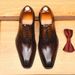 Business Suit Genuine Leather Pointed Toe British Oxford Shoes, Handcrafted Polished European Style Men's Shoes_vogvips.com