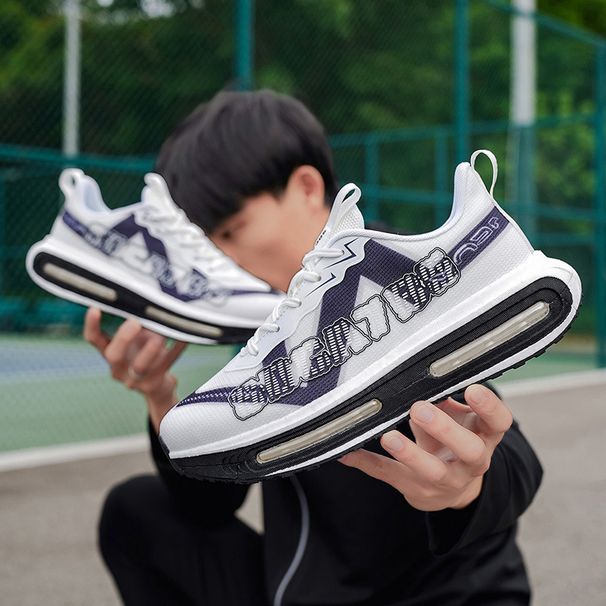 New-Style Ice Silk Mesh New Shoes Men With Air CushiNew, Soft Sole, And Rebound For Racing_vogvips.com