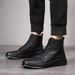 Men's Leather Martin Boots Leather High-top Casual Tooling Shoes Mid-top Leather Shoes_vogvips.com