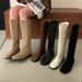 Western Cowboy For Women, Over-the-Knee New Autumn And Winter Slim Long Martin High Tube Boots, Riding Boots_vogvips.com