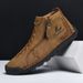 European Warm Series New Martin Spring And Autumn Large Size Zipper Men's Outdoor Casual Handmade Work Boots_vogvips.com