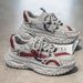 Men's Breathable Mesh Sneakers Chunky Dad Shoes Thick Sole Anti-slip Casual Trendy Lightweight Walking Shoes Spring Fall_vogvips.com