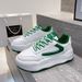 Fashionable Thick Soled Waterproof White For Women, New Autumn Design Sense, Niche Height Increasing Casual Board_vogvips.com