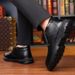 European Warm Series New Men's Leather Shoes For Middle-aged Elderly, Winter Business Casual Shoes, Comfortable And Warm With Fleece Lining_vogvips.com