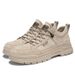 European Warm Series Martin 2025 Spring Leather Shoes Versatile British Style Men's Work Desert Boots Non-Slip Height Increasing_vogvips.com