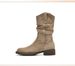 Melard Mid-Calf Short For Women 2025 Autumn Winter New Western Cowboy Slouch Thick Sole Martin Single Boots_vogvips.com