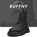 Martin Boots Men's Medium Boots Black Tooling Chelsea Men's Boots_vogvips.com