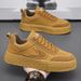 Men's Shoes New Thick Soled Wear Resistant Work Casual Shoes Men's Sports Low Top Flat Shoes_vogvips.com