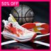 Unisex Breathable Mesh Outdoor Sports Competitions Running Shoes Spring Cushioning Rebound Basketball Boots_vogvips.com