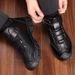 Genuine Leather Cotton Boots Warm Slip-Resistant Men's Shoes Thickened Snow Boots_vogvips.com