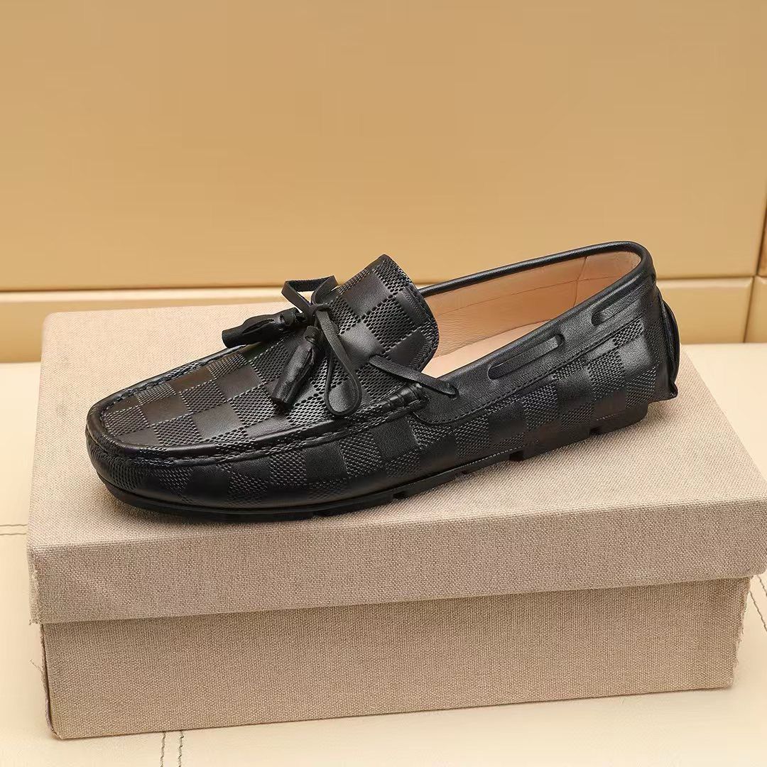 New Genuine Driving White Loafers Casual Slip-On Lazy Fashion Summer Leather Shoes_vogvips.com
