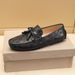New Genuine Driving White Loafers Casual Slip-On Lazy Fashion Summer Leather Shoes_vogvips.com
