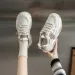 Women Korean Version Thick Sole Sports Casual Shoes Athleisure Free Shipping_vogvips.com