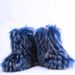 Women's Shoes spring and autumn new winter warm ladies outdoor cotton snow boots raccoon fur boots women_vogvips.com