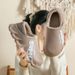 New Winter Men Women Cotton Outdoor Indoor Warm Shoes Men's Couple House Bedroom Plush Slippers Big Size_vogvips.com