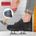 Men's Shoes New Flying Woven Labor Shoes For Men Breathable Anti Smash And Anti Puncture Plastic Steel Head Solid Bottom Insulation_vogvips.com