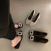 Elegant Rhinestone Shallow Mouth Single Shoes For Women, 2025 Autumn New Versatile Square Toe Flat Loafers_vogvips.com