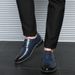 Euro Step Men's Large Size Business Formal Casual Brogue Fashion British Style Lace-up Shoes_vogvips.com
