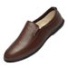 Soft-soled Feet Doudou Shoes Casual Leather Shoes Lazy Shoes Driving Shoes Men's Shoes_vogvips.com