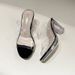 Transparent Crystal Thick Heel Drag Waterproof Platform High Heels Car Model Women's Sandals Nightclub Catwalk Pole Dance Shoes Women's Drag_vogvips.com