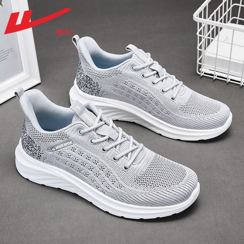 Pull-back Shoes For Men, Spring Outdoor Sports Shoes, New Men's Casual Lightweight Running Shoes, Men's Mesh Shoes_vogvips.com