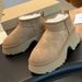 Women's Fashion Winter Boots With Faux Fur Lining, Slip-Resistant Rubber Sole, Round Toe & Buckle Detail, Casual Thick Platform Shoes For Daily Wear_vogvips.com