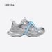 Yang Chaoyue Same Style GGCC Interstellar Journey 2025 Spring New Thick-Soled Dad Shoes Silver Women's Sneakers_vogvips.com