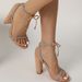 Summer Hot-selling New European And American Open-toe Rhinestone High-heeled Shoes, Sexy Chunky Heel Strap Fashion_vogvips.com