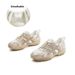 Genuine Leather Dad 2026 Summer New Thick-Soled Retro Ethnic Style Forrest Gump Shoes For Women Casual Mesh Sneakers_vogvips.com