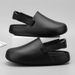 Summers Clogs Men Flat Mules Beach Sandals Quick Drying Water Shoes Work Casual Garden Lightweight Slippers_vogvips.com