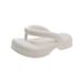 Thick-Soled Casual 2025 EVA Flip-Flops Flat-Soled Women's Outdoor Waterproof One-Strap Beach Sandals_vogvips.com